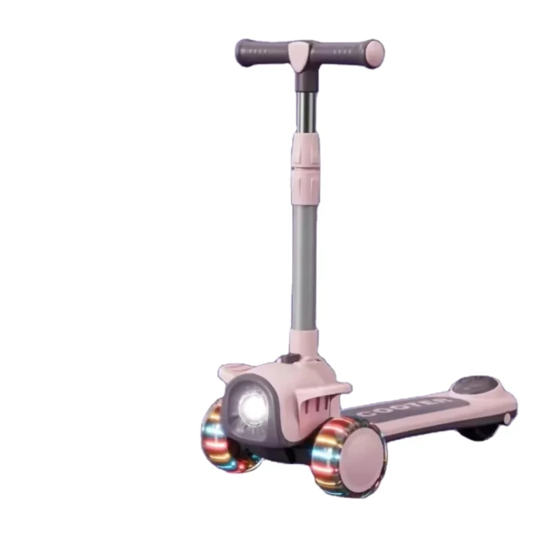 Adjustable Height Folding Kick Scooter for Kids 36V Electronic Smart Toy Car for Toddlers Aged 6 8 Years
