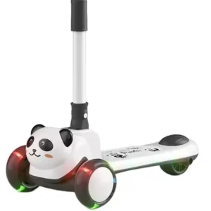 Adjustable Height Light up Wheels for Children Scooters for Kids 3 Wheel Folding Kick Scooter for Girls Boys
