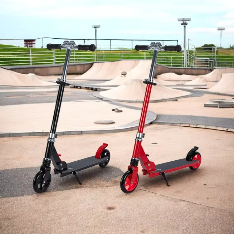 Adjustable Kids Kick Scooter 145mm Wheels Foldable Design Durable Build
