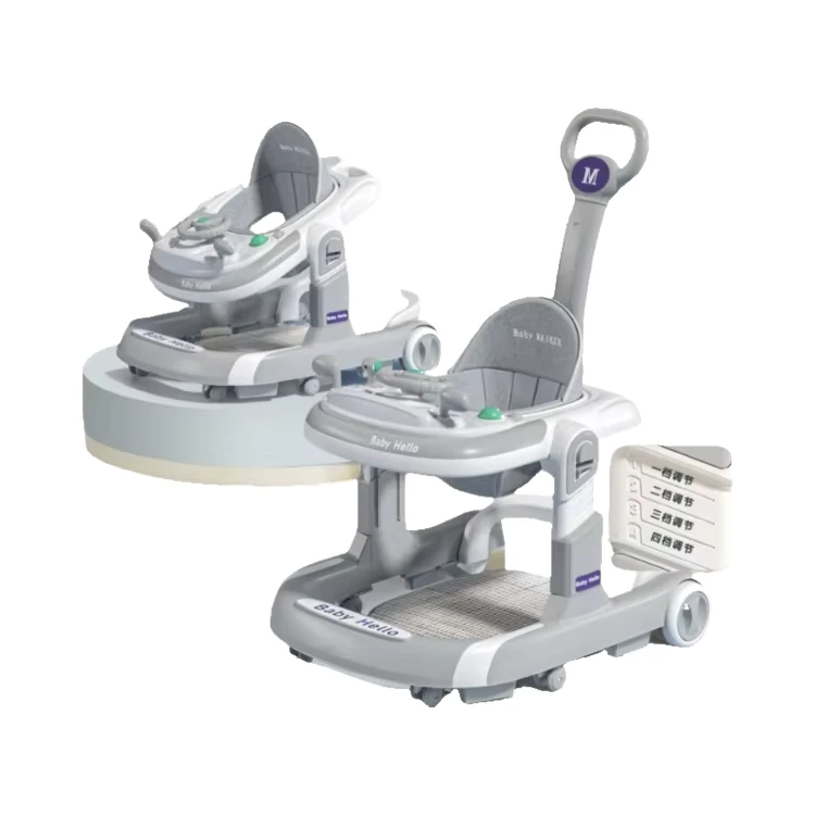 Adjustment Multi Function Anti Rollover Anti O leg Baby Walkers for Toddler Foldable Stroller for Learning to Walk