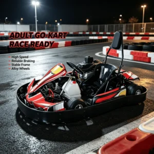 Adult Amusement Park Go Kart Racing Petrol Karting Gasoline Powered Different Material Applied Kart