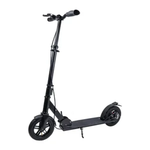 Adult Foldable Urban Kick Scooter with 200mm Air Tires Disc Brake System Aluminum Frame Customizable Colors