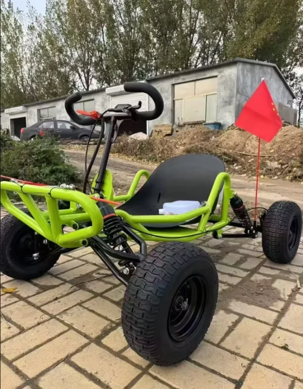 Adult Four Wheel 90cc Racing Go Kart for Race