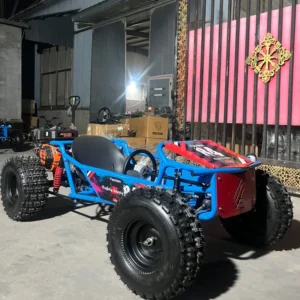 Adult Gas Powered Shock Absorbing Off Road Kart 212cc Four Stroke Equipped with 10 Inch Tires Mountain Adventure Four Wheel Kart