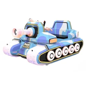 Adult Go kart Coin operated Electric Kiddie Rides Battery Charger Bumper Tank Car for Indoor Shopping Mall Playground