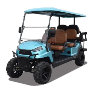 Affordable 6 Seater Chinese Electric Club Golf Cart Car For Sale 48V Lithium Custom Comfortable 4 Seats Electric Golf Carts