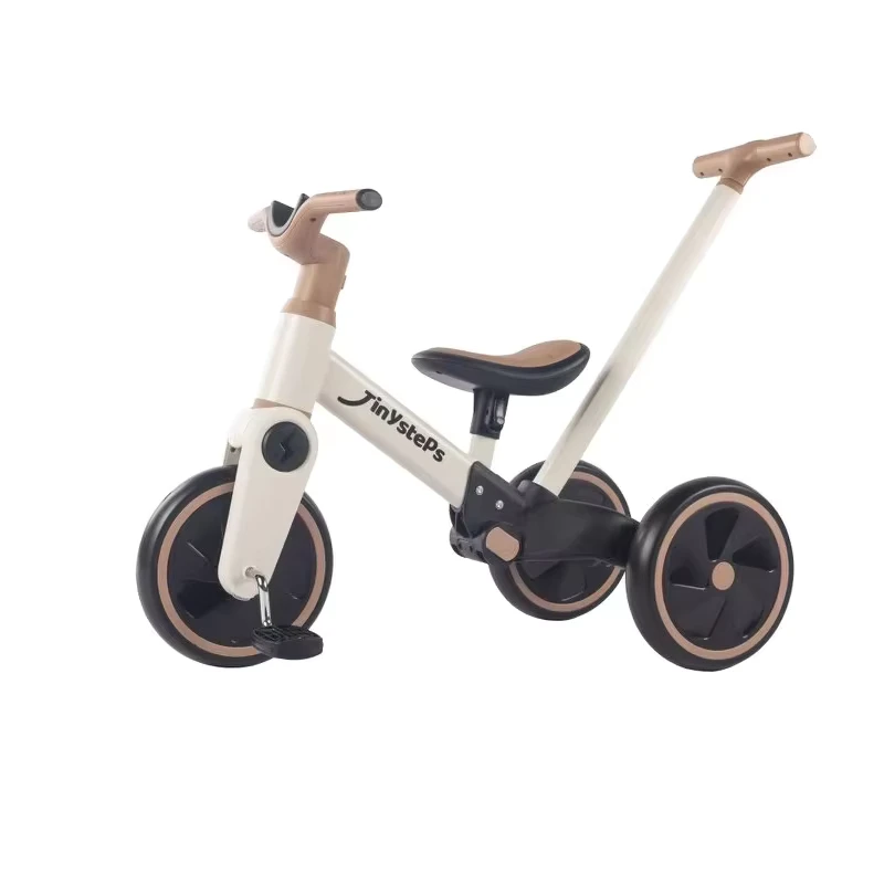 Age 0-6 Months Five-In-One Electric Balance Tricycle Pedal Scooter for Kids 3-in-1 Stages for Girls