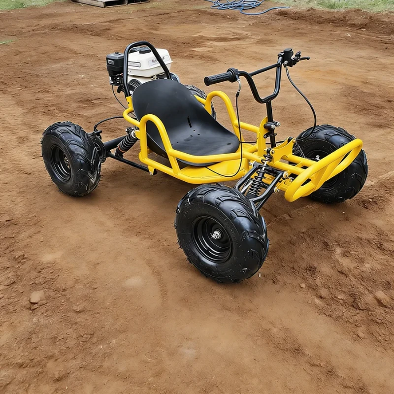 All Terrain 212cc Four Stroke High Performance Grassland Off Road Outdoor Gasoline Kart Heavy Duty Adult Youth Racing Buggy