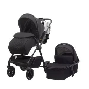 All in One 2 in 1 Baby Stroller with Bassinet Reversible Seat Adjustable Handlebar for Newborn to Toddler