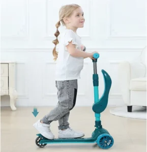 Aluminum Alloy Baby Kids Kick Scooter Three Wheels