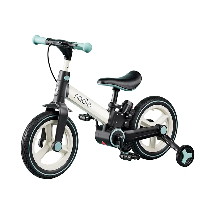 Aluminum Alloy Frame Children's Bicycle for 3 6 Year Olds Multifunctional Foldable Balance Bike