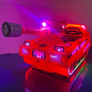 Amusement Electronic Kiddy Ride Drifting Shared Bubble Car 24 Volt Big Kids Toys Ride-ons Bumper Outdoor Square Park Tank Car