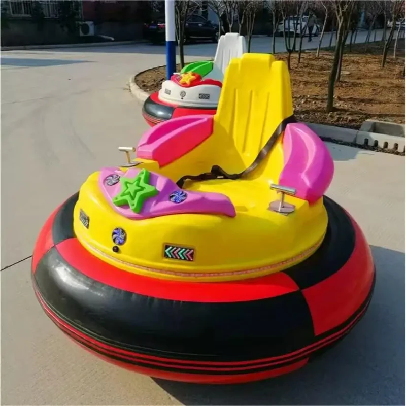 Amusement Park Car Rides for Family Kids Car Electric Kiddle Ride on Inflatable Bumper Cars
