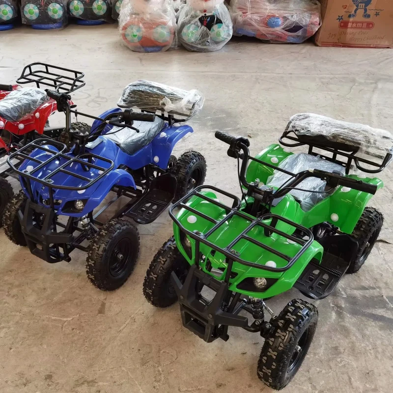 Amusement Park Electric Children's Ride-On Car 24V Battery-Powered Rubber Tires Indoor/Outdoor Use 2 Kids Capacity