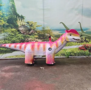 Amusement Park Electric Dinosaur Ride Car Ride on Dinosaur for Kids