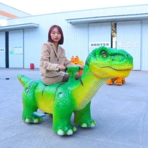 Amusement Park Electric Ride On Animal Dino Ride
