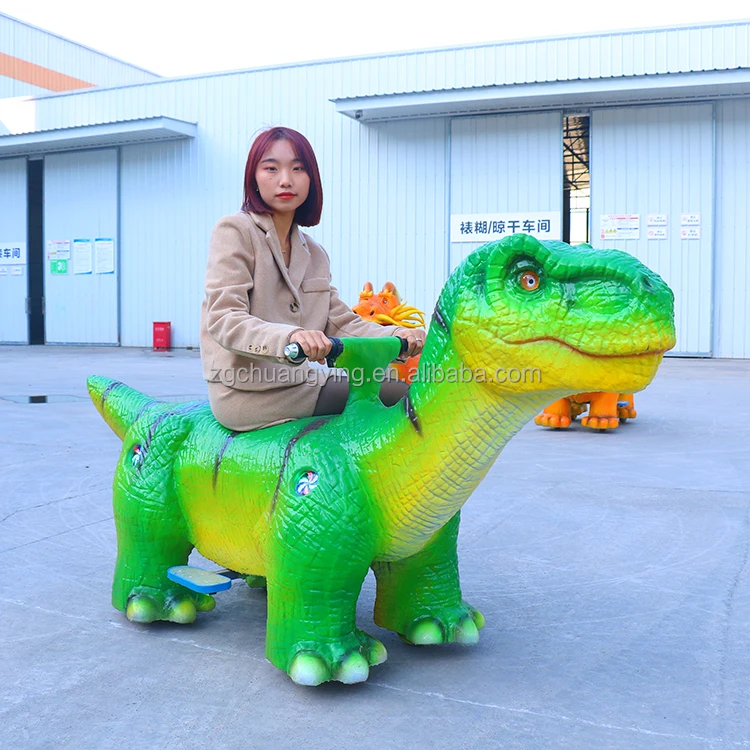 Amusement Park Electric Ride On Animal Dino Ride
