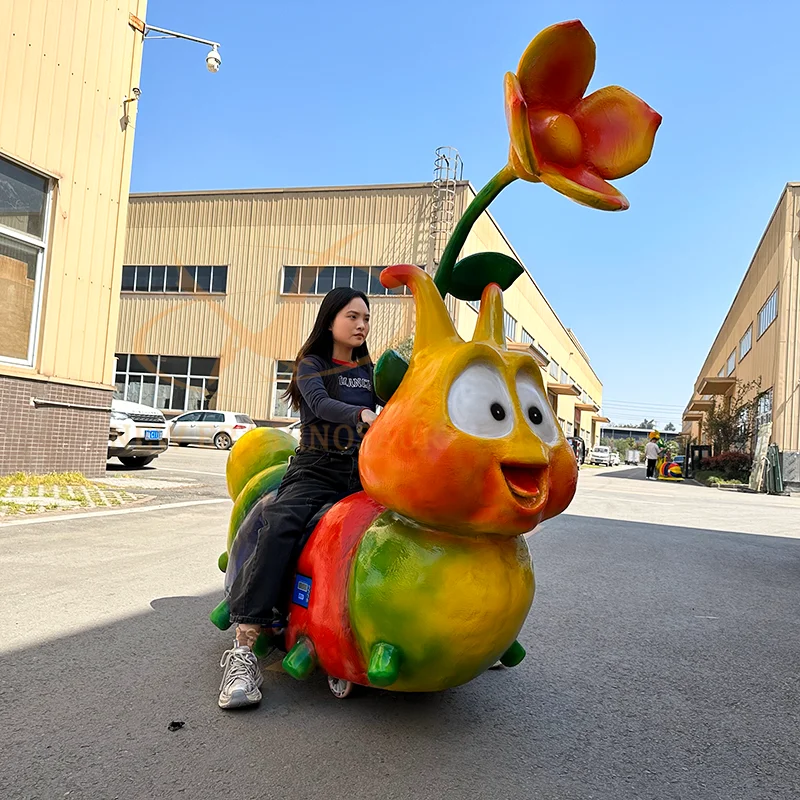 Amusement Park Electric Shopping Mall Mechanical Animal Ride on Car Scooter for Kids