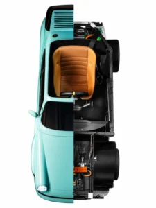 Amusement Park Rental Retro Electric Go Kart 2500W Adult Drift Racing Car