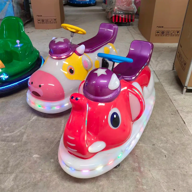Amusement Park Ride on Car Kiddie Rides for Family Kids Car Electric Animatronic Models