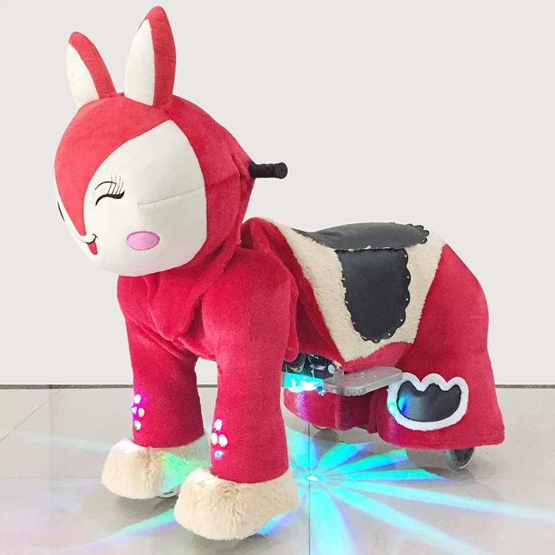 Animal 1 MOQ Electric Ride On Horse Outdoor Multiple Choice Animal Pig Horse for Mall for Children or Kids