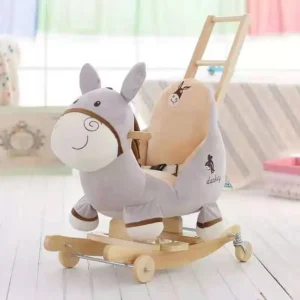Animal Funny Wooden Rocking Animal Toys Baby Walker Kindergarten Cartoon Animals Kids Wooden Toys