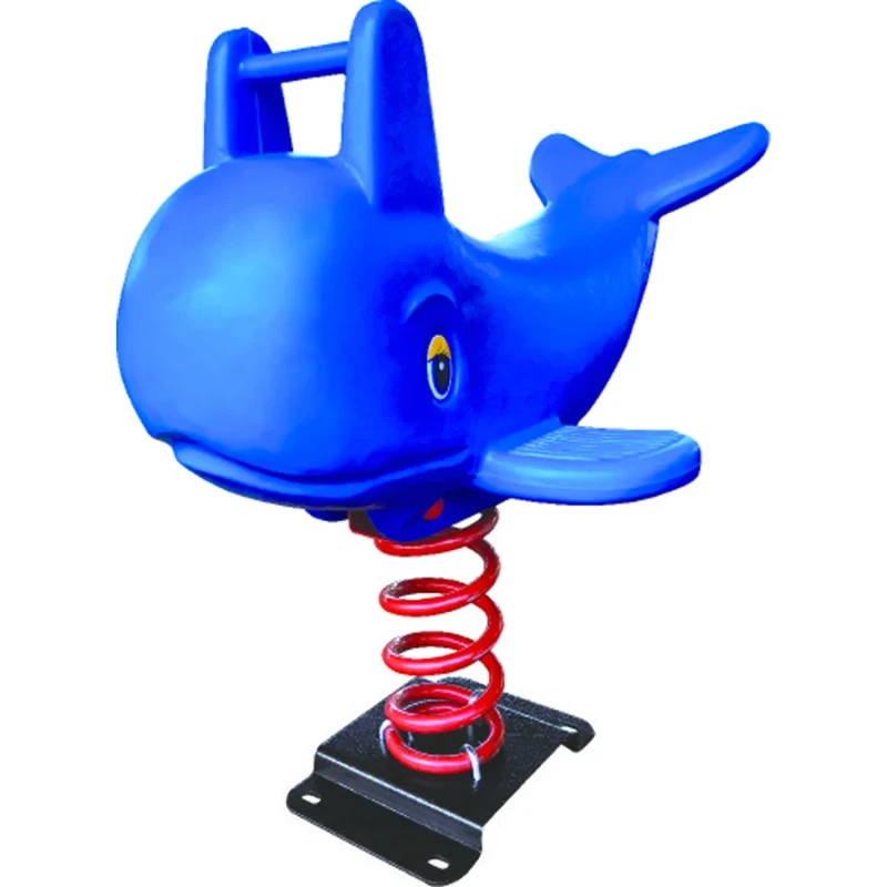 Animal Shape Spring Steel Rider Outdoor Playground Equipment Modern Kids Rocking Horse on Sale