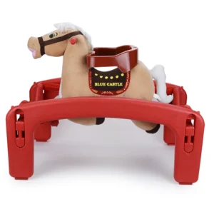 Animal Style Rocking Chair and Spring Rocking Horse Combination Plush Toy for Children