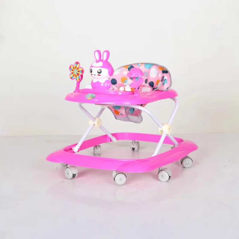 Anti O Leg Anti Rollover Learning Walker Starter Car Baby Stroller for Kids Age Group Plastic Frame for Push and Sit