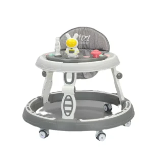 Anti O Leg Anti Rollover Walkers for 6 18 Months Educational Foldable Plastic Car Learning Usage Baby Walkers