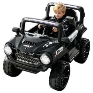 Anti-slip Wheel Music Electric Plastic Ride On Toy Car for 5-7 Years Old Kids 4×4 with 2.4G Remote