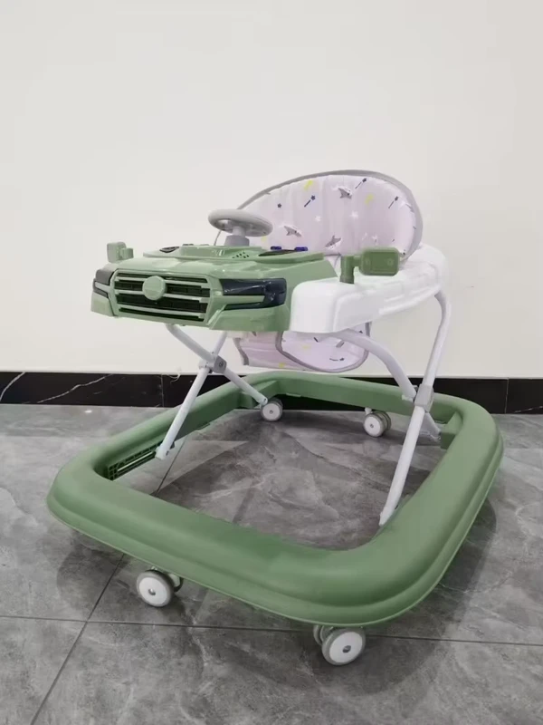 Attractive Price Cute Walker Baby 3 in 1 Multi functional Baby Walker Stroller With Music Lights Cartoon Adjustable Baby Walker
