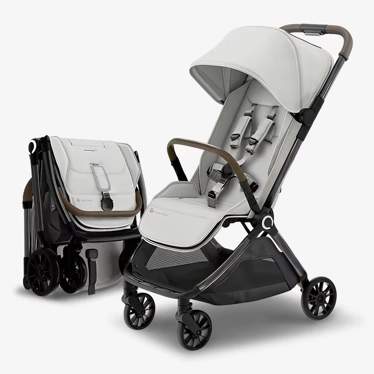 Auto Folding Baby Stroller Compact Travel Stroller for Newborn & Toddler One-Hand Fold Cabin Size Pram