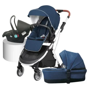 Automatic Baby Stroller Folding Bebek Araba 3 in 1 Travel Stroller 3 in 1 Baby Strollers for 0-3 Years