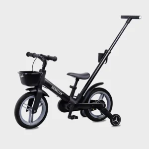 BEBELUX Adjustable Lightweight Toddler Kids Bicycle Bike with Balance Trainer for Ages 1.5 5 Years