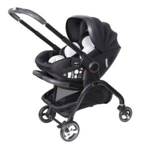BEBELUX S366 3 in 1 Baby Car Seat Stroller Foldable Travel Friendly Pushchair for Newborn Outdoor and Car Use