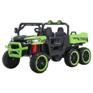BLAZIN WHEELS Electric Ride on Toy Car for Kids Remote Control Battery UTV Trailer Motor for Age Range 2 to 4 Years