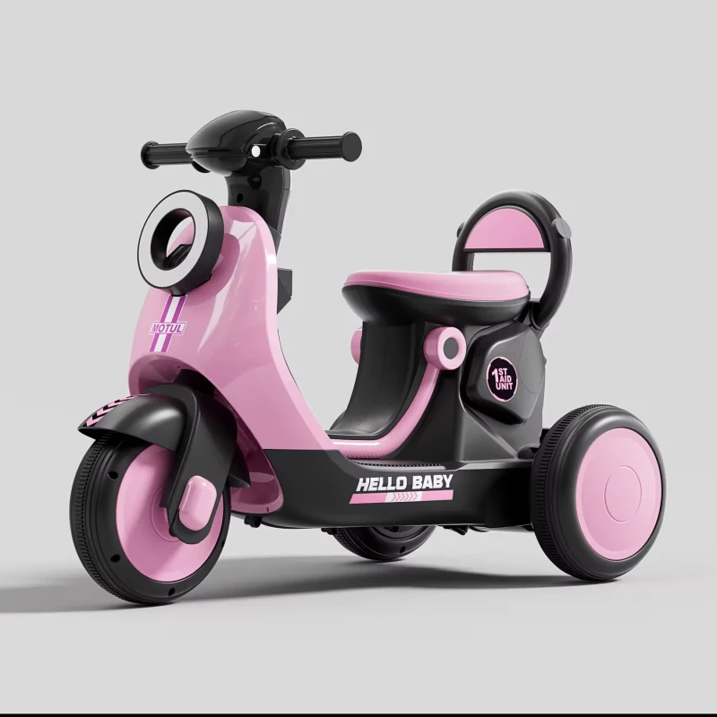 BRJ-1388 Factory Kids Electric Ride-on Car Children Motorbike Kids Electric Motorcycles With Cool Lighting and Music