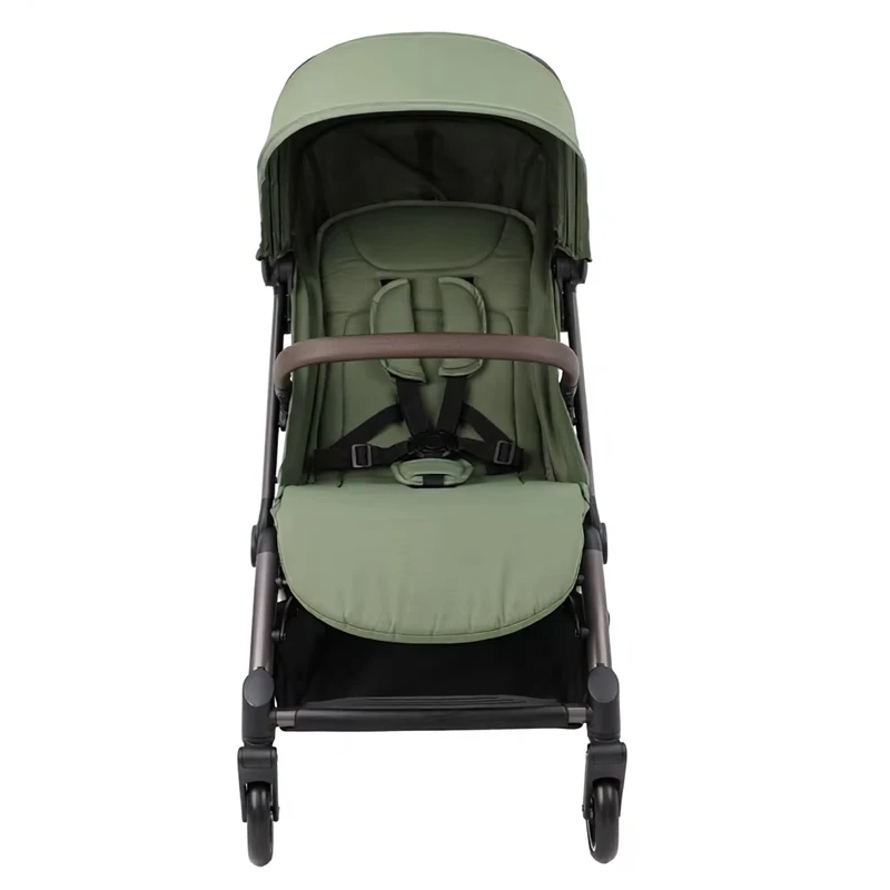 BSS096 One hand Foldable Lightweight Compact Portable Aluminum Alloy Frame Baby Stroller Newborn 0 3 Years 22KG Load