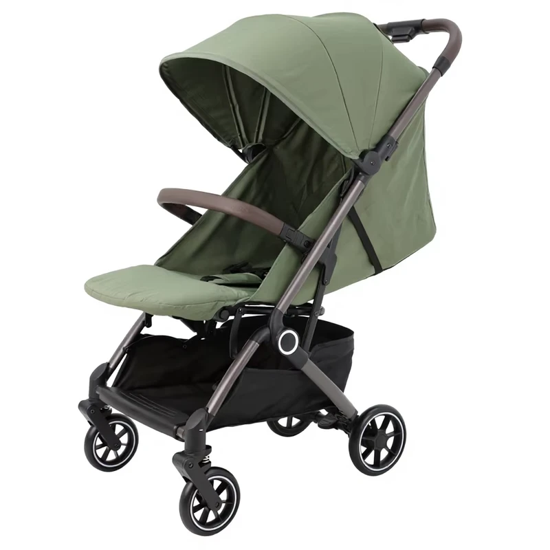 BSS096 One-hand Foldable Lightweight Compact Portable Travel Baby Stroller for Newborn 0-3 Years 22KG Load Capacity