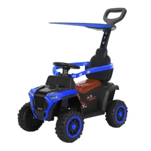 Babies Toys Car Kids Plastic Ride on Toy Cars with Push Bar