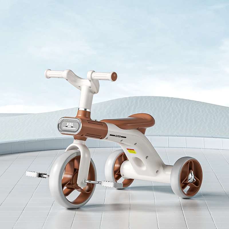 Baby Balance Bike Pedal Children Trike Tricycle Outdoor 3 Wheels Kids Tricycle for Toddler 2-8 Years