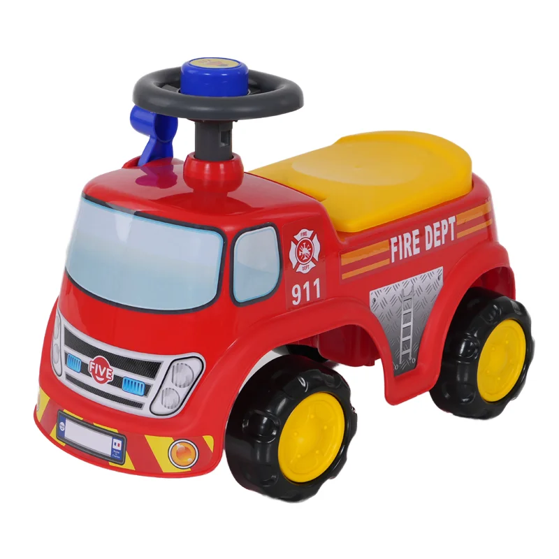 Baby Car Ride on Plastic Push Car for Kids 2 to 4 Years Old Unisex Toymakers Ride on Car