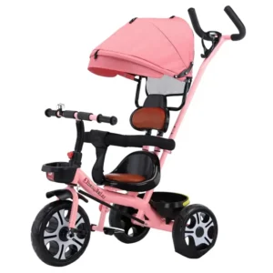 Baby Car Tricycle Ride on Toy Bike with Handle for Children Kids Tricycle Bikes