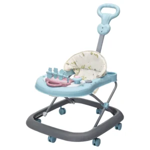 Baby Care Chair Music Playing Baby Walker Foldable with 20KG Capacity Made of Plastic Frame