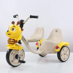 Baby Children’s Cartoon Two Seater 3 Wheel Tricycle for 2 Years