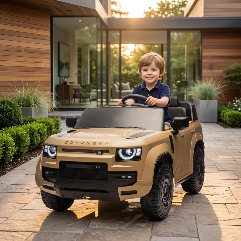 Baby Electric Ride-on Cars Toys 12v Battery Powered 2 Seats Licensed Children's Electric Car Remote Control 2 to 4 Years Unisex