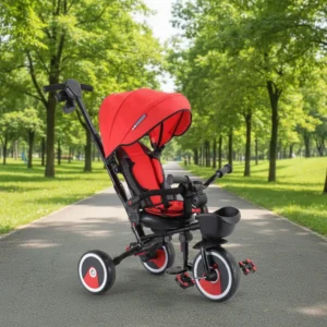 Baby & Kids Car Tricycle Ride on Toy High Carbon Steel Unisex 2-7 Years