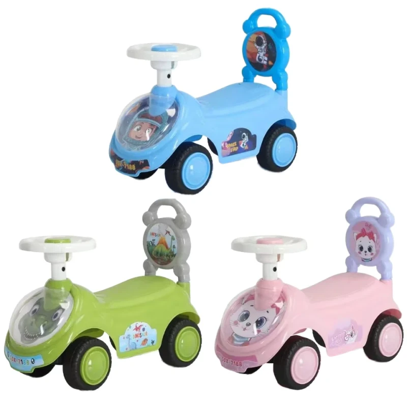 Baby Multi function Anti rollover Baby Balance Car 2 4 Years Old Walker Children's Toy Balance Bike Intelligent Balance Car