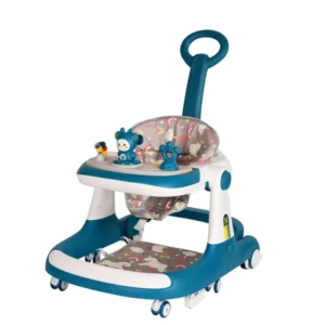 Baby Multifunction Walking Toys Factory Walker With Wheels Foldable and Adjustable Steel Frame Learning Walker Kids